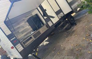 Crossroads large bunk model trailer