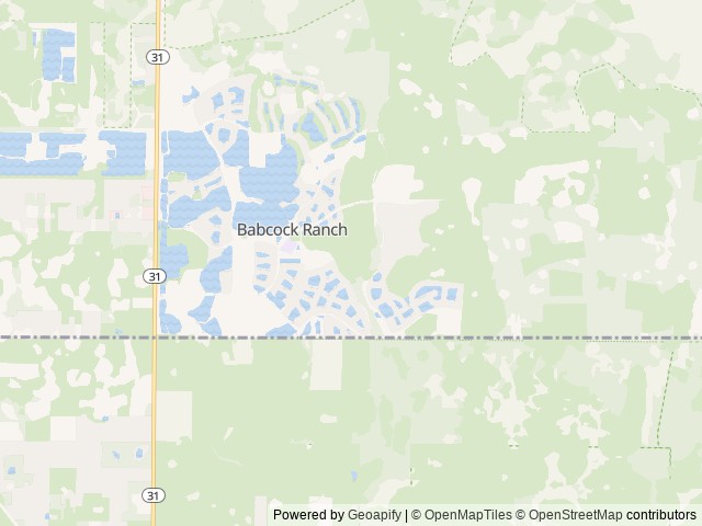 Map for Your Coastal Condo with Fireplace & Outdoor TV near Punta Gorda, FL