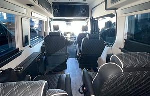 Luxury 10 Passenger Van with Bathroom
