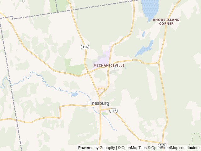 Map for The Birch & Berry Van - Dodge Promaster 2500 near Hinesburg, VT