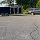 2021 Stealth 8.5x28 Race Car Hauler with room to sleep.