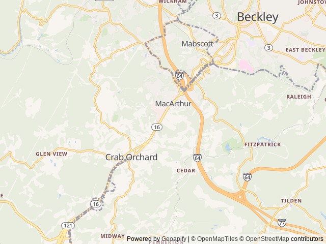 Map for 2024 Keystone RV Hideout Sport 240BH near Elk Creek, VA