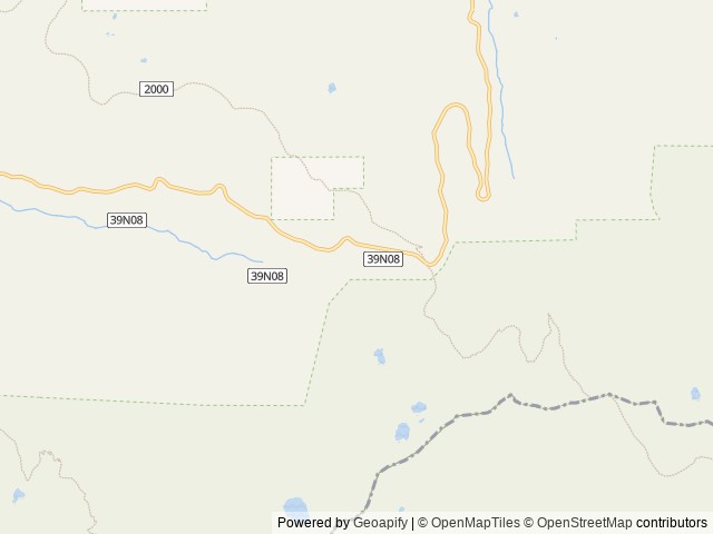 Map of Carter Meadows Horse Group location at Fort Jones, CA, United States