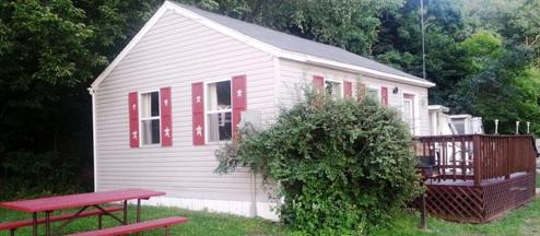 This is a pink cottage.