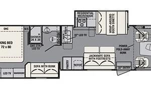 2017 Forest River RV FR3 32DS RV rental photo 2