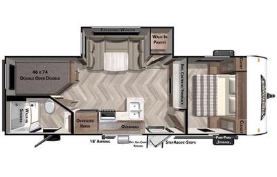 2021 Forest River RV Wildwood X-Lite 240BHXL