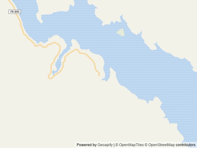 Map of Lid Creek Campground location at Hungry Horse, MT, United States