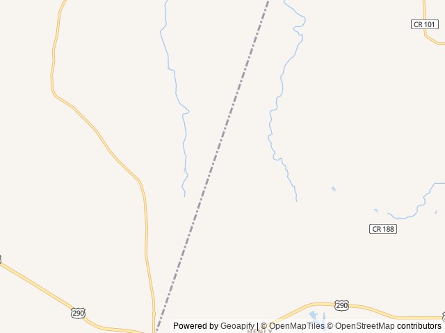 Map of Lagom Retreat location at Dripping Springs, TX, United States