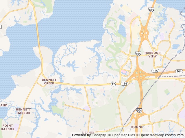 Map for 2026 SolAire 3-Bedroom Luxury Family Camper near Suffolk, VA