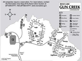 Gun Creek Map