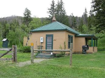 Spring at the West Bridger Cabin