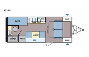 2018 Dutchmen RV Coleman Light LX 1925BH