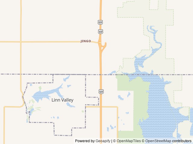 Map for 2024 Coleman Rubicon 1748RB near LaCygne, MO
