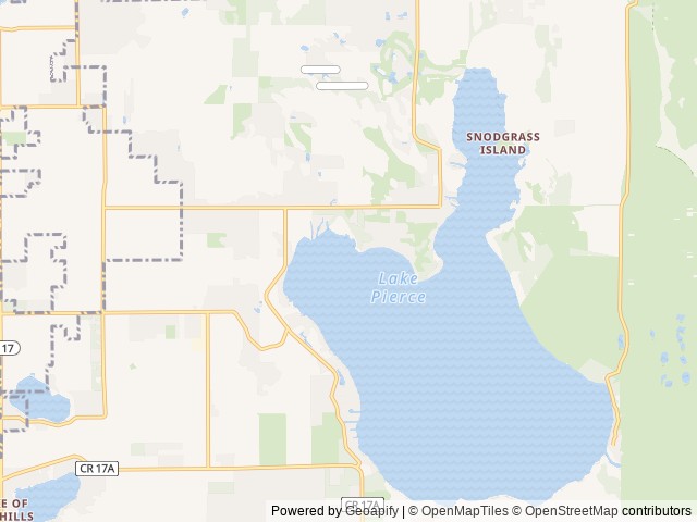 Map of Oak Hammock Resort location at Lake Wales, FL, United States