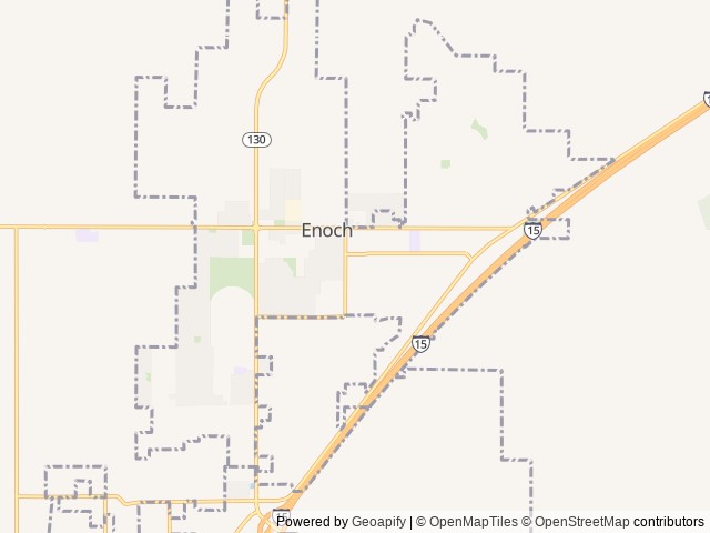 Map for 2021 Forest River RV Salem Cruise Lite 282QBXL near Enoch, UT