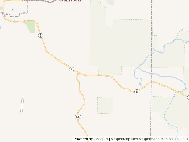 Map of Pheasant Acres RV Park location at Saint James, MO, United States