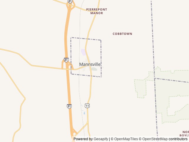 Map of Brennans Bay RV Resort & Marina location at Town Of Ellisburg, NY, United States