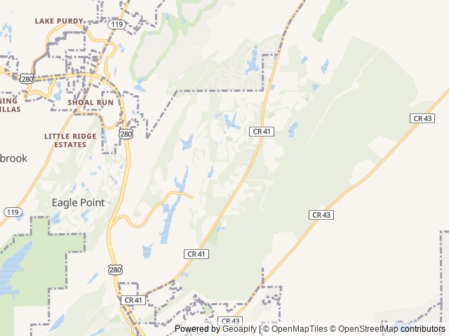 Map for 2021 Georgetown GT7 | Premium Class A Motorhome near Birmingham, AL