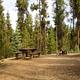 BABY DOE, Site table and fire ring