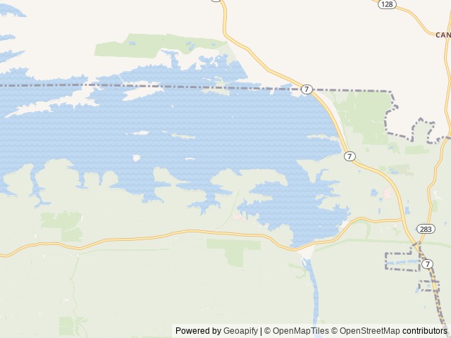 Map of Iron Mountain location at Arkadelphia, AR, United States