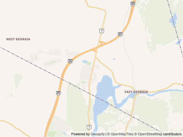 Map for 2025 Jayco Eagle 28BHU near Milton, VT