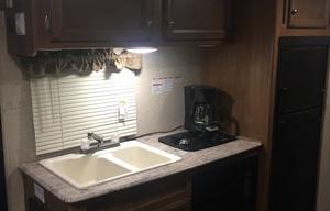 SUV towable family getaway