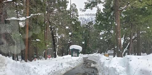 Upper Pines kiosk