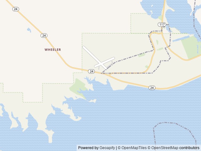 Map of Boomtown Shelter location at Fort Peck, MT, United States