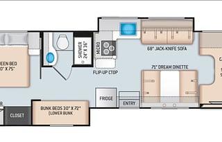 2013 C-Class Bunk House Great for Families