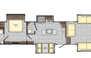 2019 CrossRoads RV Volante 3851FL