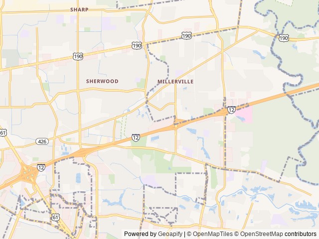 Map of The RV Shop location at Baton Rouge, LA, United States