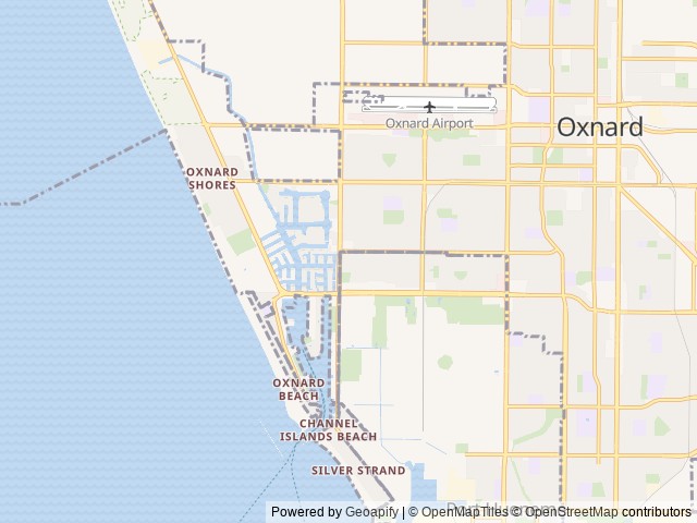 Map for Festival Friendly RV Rental Sleeps 6 near Oxnard, CA