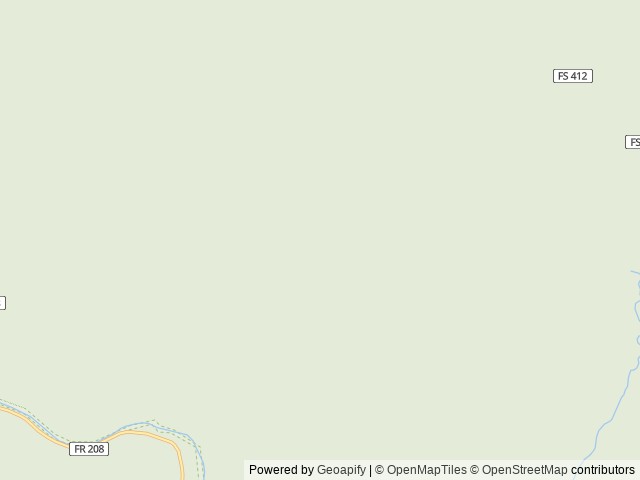 Map of Little Guard Lookout location at Smelterville, ID, United States