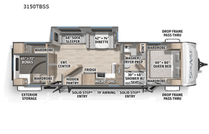 Solaire BRAND New 3 bedroom HIDDEN PANTRY Sleeps8