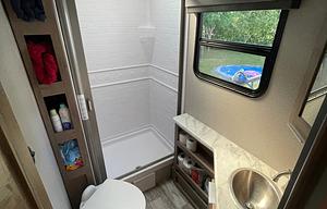 Family Set-up Camper, Ready to Roll Out!