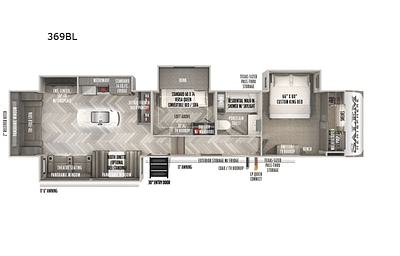 2022 Forest River RV Salem Hemisphere 369BL