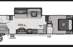 2020 Keystone RV Hideout 301DBS