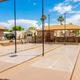 Shuffleboard courts at Shangri-La RV Resort in Yuma, Arizona