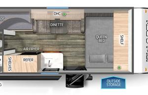 2024 Forest River RV Cherokee Wolf Den 16EV