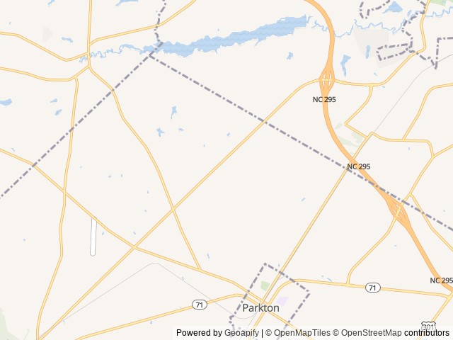 Map for 2003 Fleetwood Flair Class A near Parkton, NC
