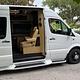 Luxury Mercedes Coach | Massage Chairs & Bathroom