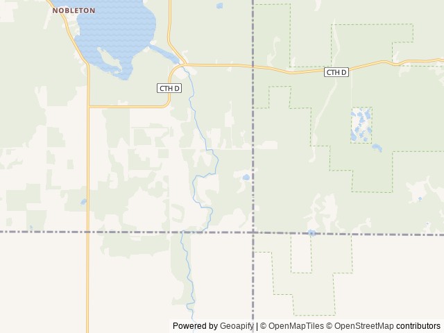 Map of Rivers Edge Campground - Birchwood location at Birchwood, WI, United States