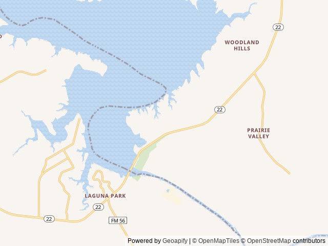 Map of Lofers Bend Day Use (TX) location at West Whitney, TX, United States