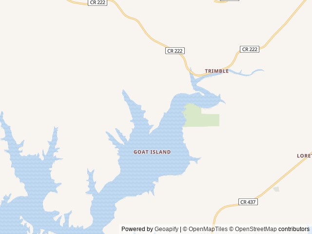 Map of Speegle's RV Park & Campground location at Crane Hill, AL, United States