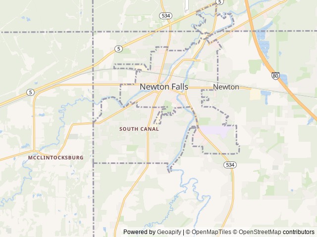 Map for GreySea - 2021 Coachmen RV Apex Ultra-Lite 284BHSS near Newton Falls, PA