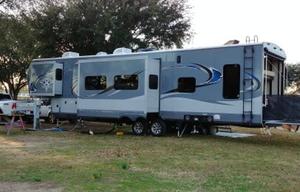 Glamping YOLO   2016 Open Range RV  38RGR