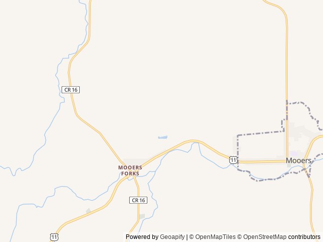 Map of LAZY DAYS CAMPSITES / WILDAY INC. location at Mooers Fork, NY, United States