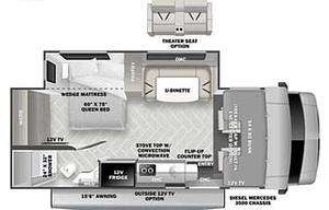 2022 Forest River RV Sunseeker MBS 2400B