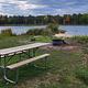East Lake Campsite 3 table and fire ring