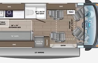 Tayler Swift 20D Van ROOF TENT Sleeps4  2024